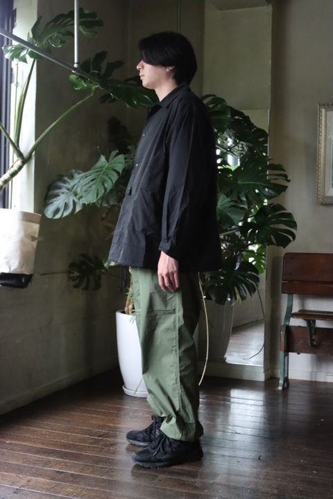 FrerhService SIDE POCKETS STRETCH OVER SHIRT style.2022.8.13