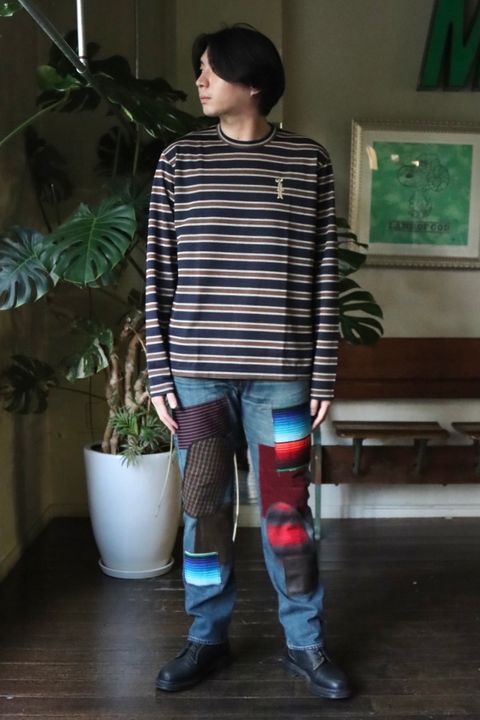 JUNYA WATANABE Jay Kayコラボ ボーダーカットソー style.2022.8.5