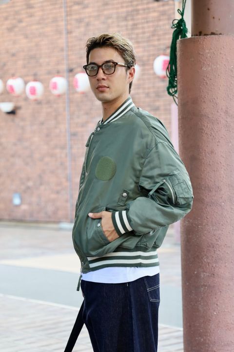 COMME des GARCONS HOMME リブライン入りナイロンツイルジャケット 8月7日(土)新作発売！
