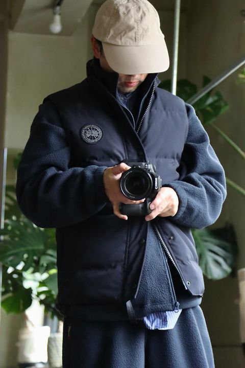 CANADA GOOSE カナダグース22AW GARSON VEST BLACK LABELスタイル.2022.10.16.