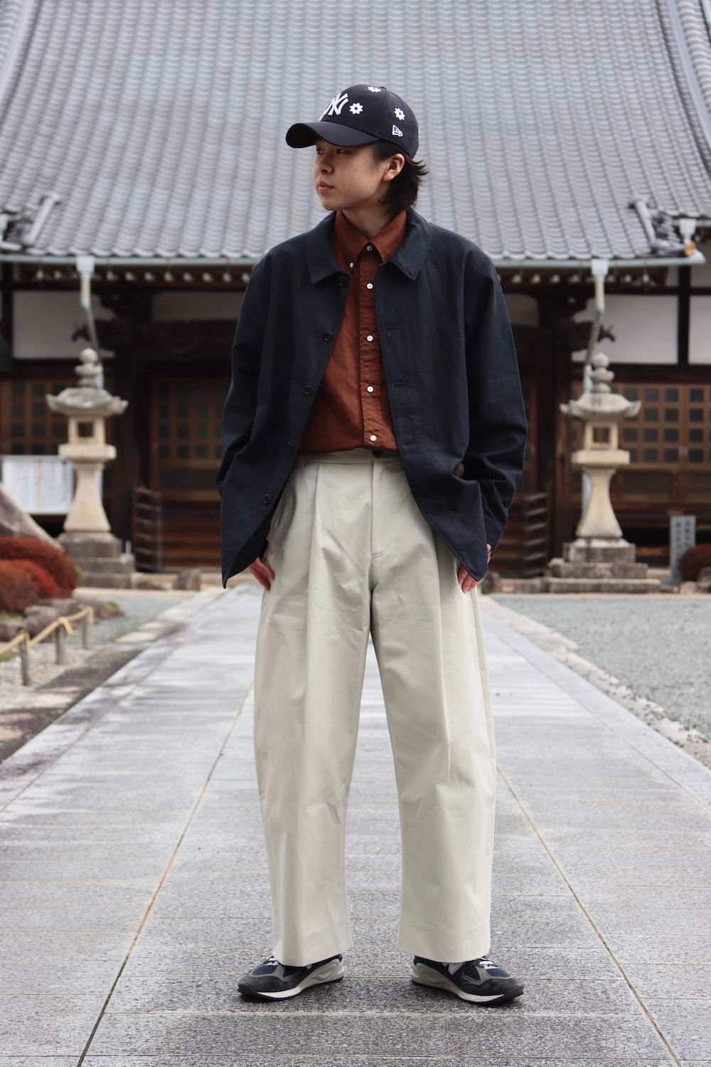 SORTE】PEACHED COTTON TWILL VOLUME PANTS | eclipseseal.com