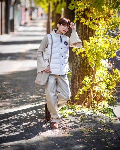 CANADA GOOSE 24FW レディース新作Freestyle Vest Black Label style.2024.12.2