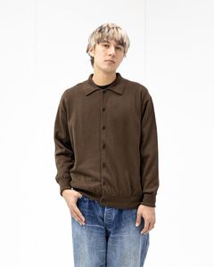 アプレッセ 2026 STYLE1 Cotton Knit Polo Collar Cardigan(26SAP-03-04)BROWN☆2月7日(土)発売！