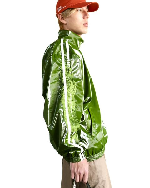 doublet 24SS 新作 LAMINATE TRACK JACKET スタイル