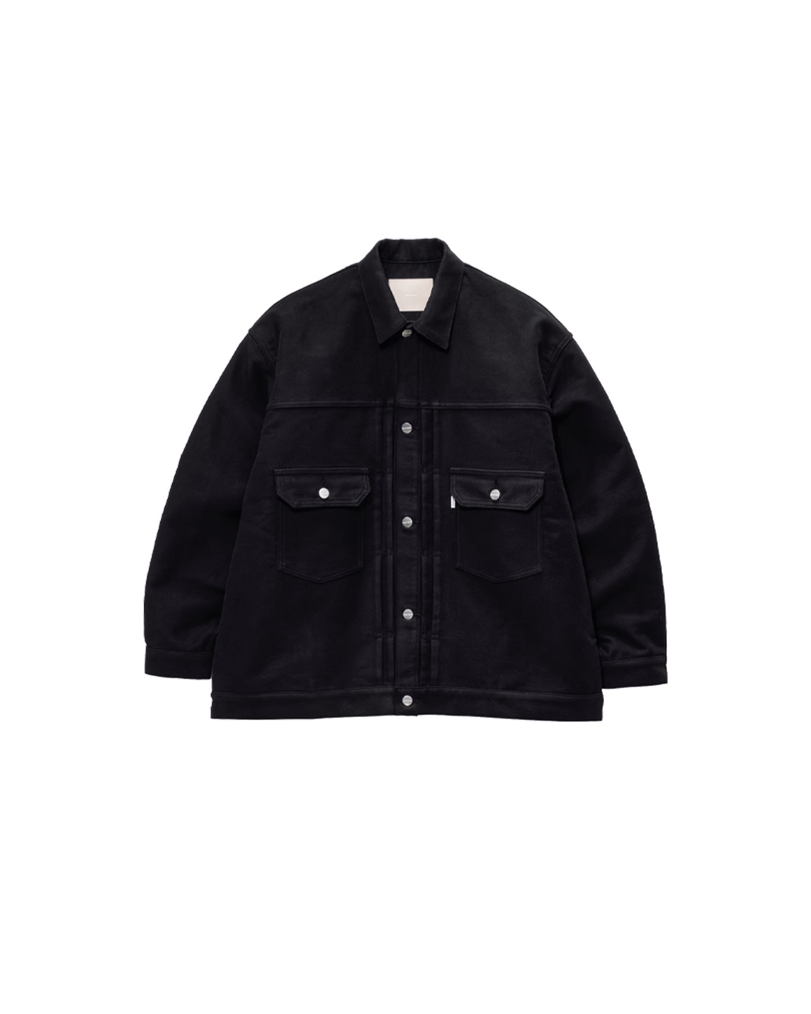 グラフペーパー Cotton Double Serge Jacket(GM263-20450)BLACK☆8月8日(土)発売！