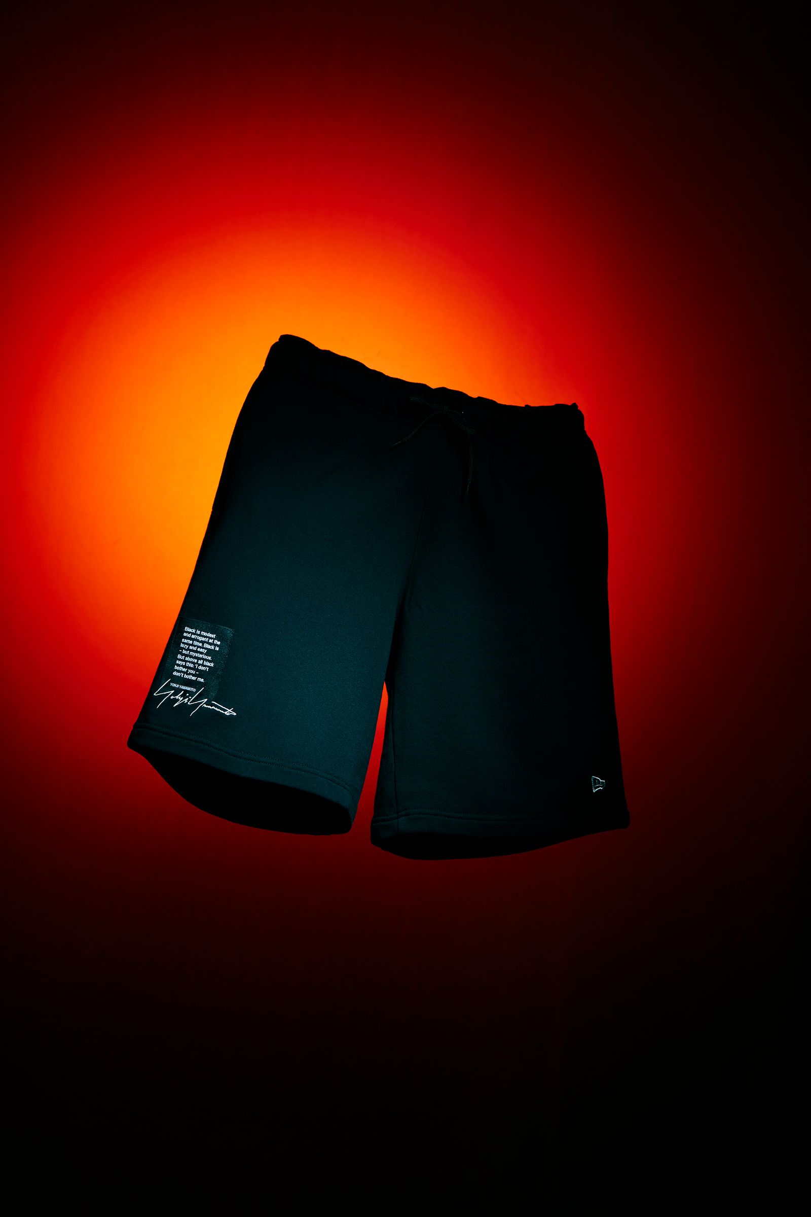 Yohji Yamamoto×NEWERA 23SS 裏毛スウェットショーツ(HZ-T95-282)BLACK☆4月5日(水)発売！