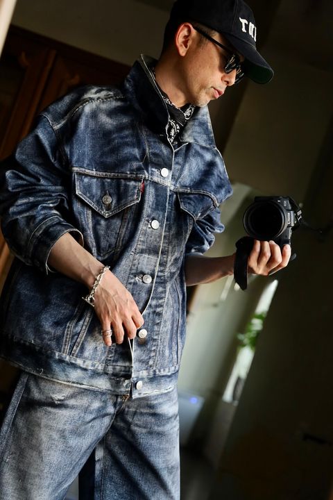JUNYA WATANABE MAN×ベルベルジン×Levi's 70505 3rdトリプルネームジャケットスタイル
