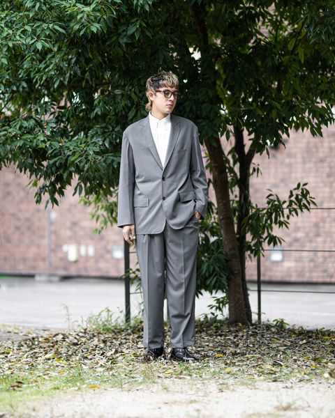 Graphpaper Wooly Cotton Twill Single Jacket (C.GRAY) 8月1日(土)新作発売！