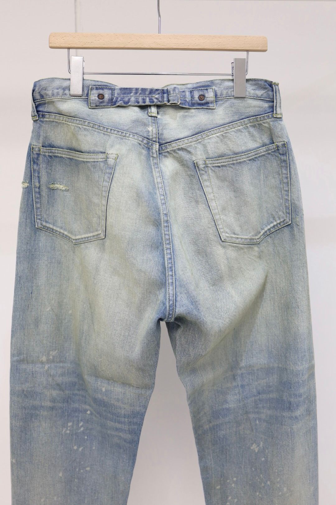 アプレッセ 2026 STYLE1  デニムパンツ No.37 Washed Wide Denim Pants(26SAP-04-22)BLEACH☆3月28日(土)発売！