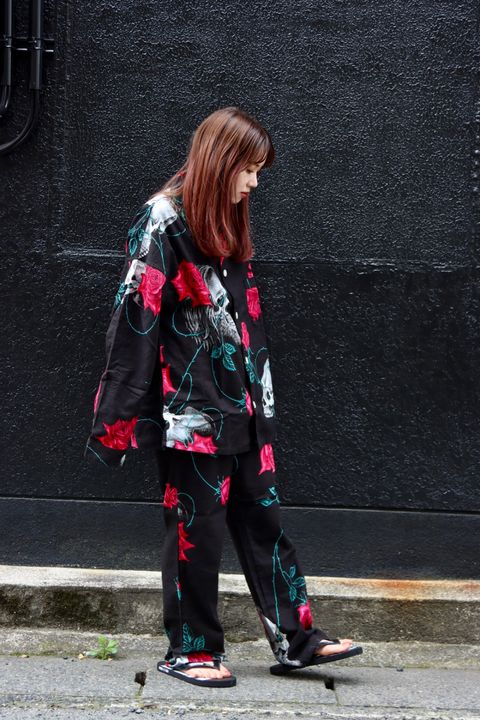 ©SAINT M×××××× セントマイケル×WILDSIDE YOHJI YAMAMOTO PAJAMAスタイル