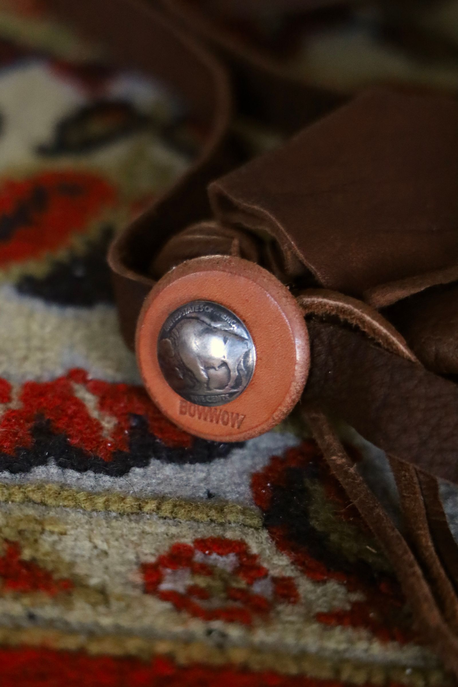 BOW WOW バウワウ バッグDEER SKIN BAG(BW251-SWT)BROWN