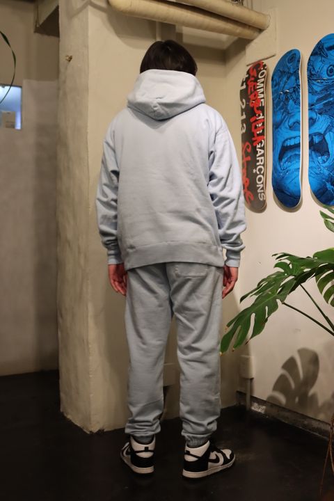©SAINT M×××××× 22SS HOODIE_LOGO"SAX BLUE"style.