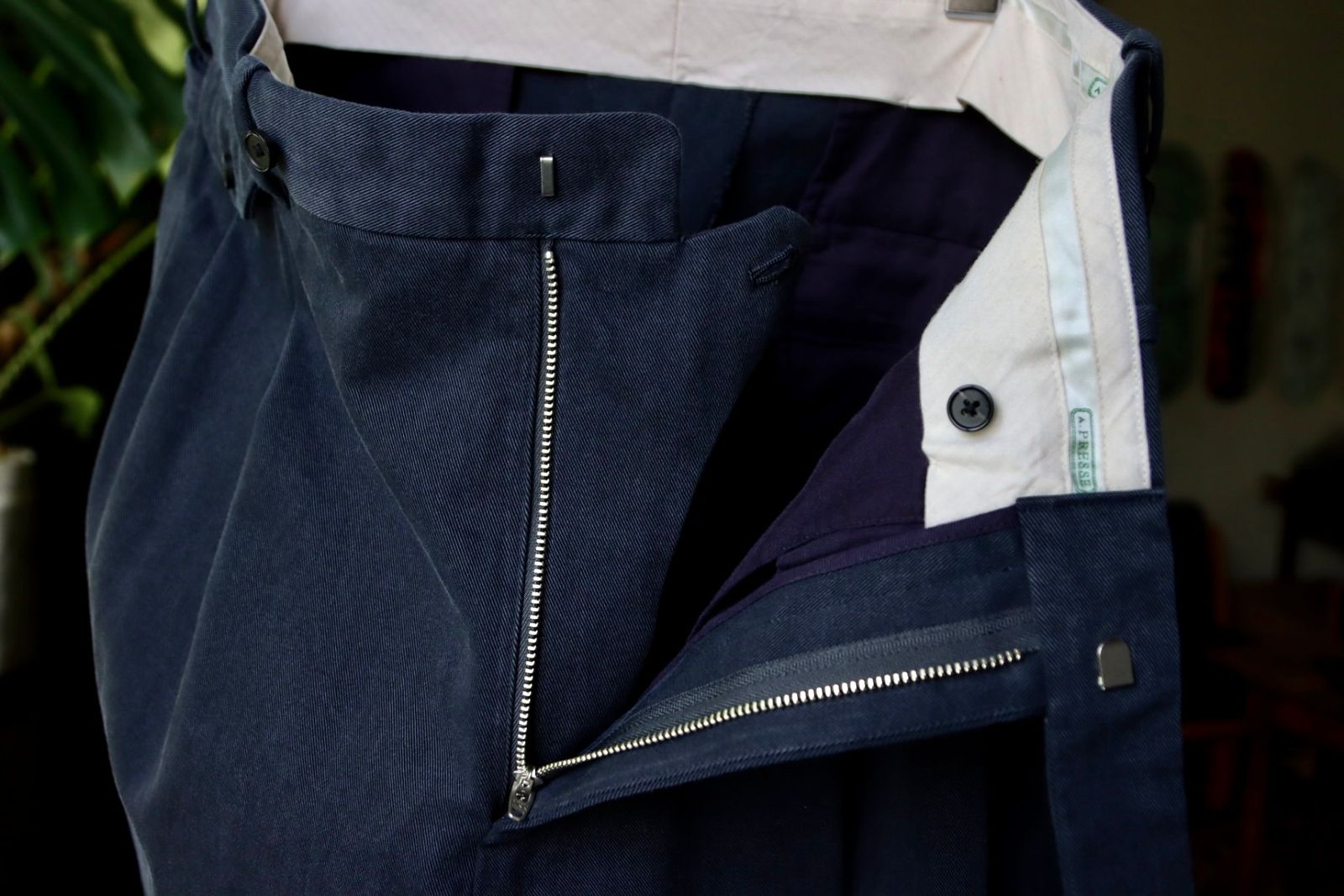 A.PRESSE - アプレッセ23AW Type.2 Chino Trousers (23AAP-04-15H)NAVY