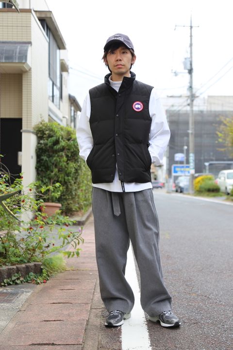 CANADA GOOSE GARSON VEST"BLACK"Style.2020.10.11.