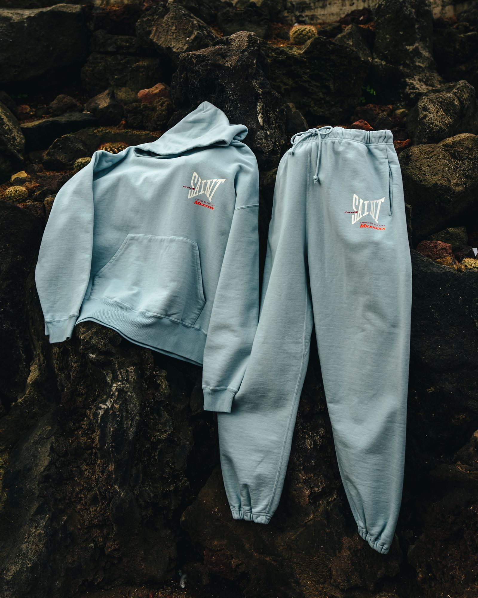SAINT M×××××× - セントマイケル25SS HOODIE RIBON SAINT(SM-HR8