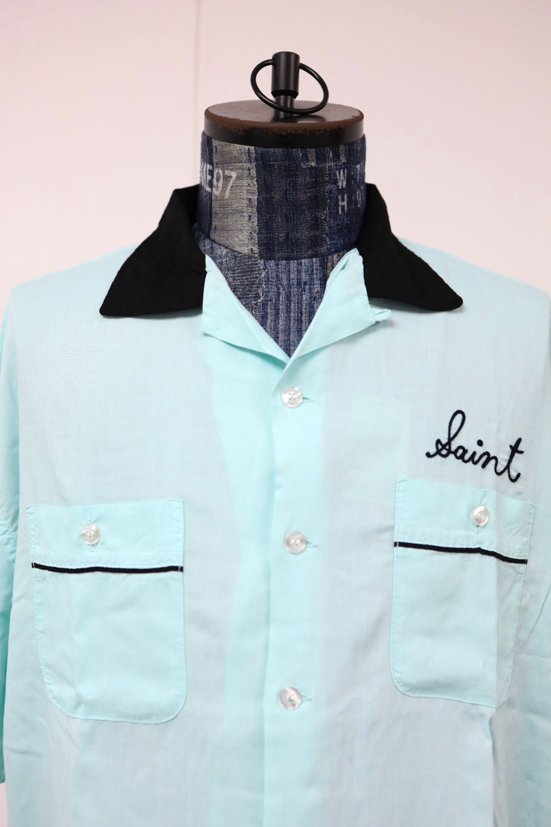 セントマイケル 26SS BOWLING SHIRT(SM-MK8-0000-037)SKY BLUE☆4月29日(水)新作発売！