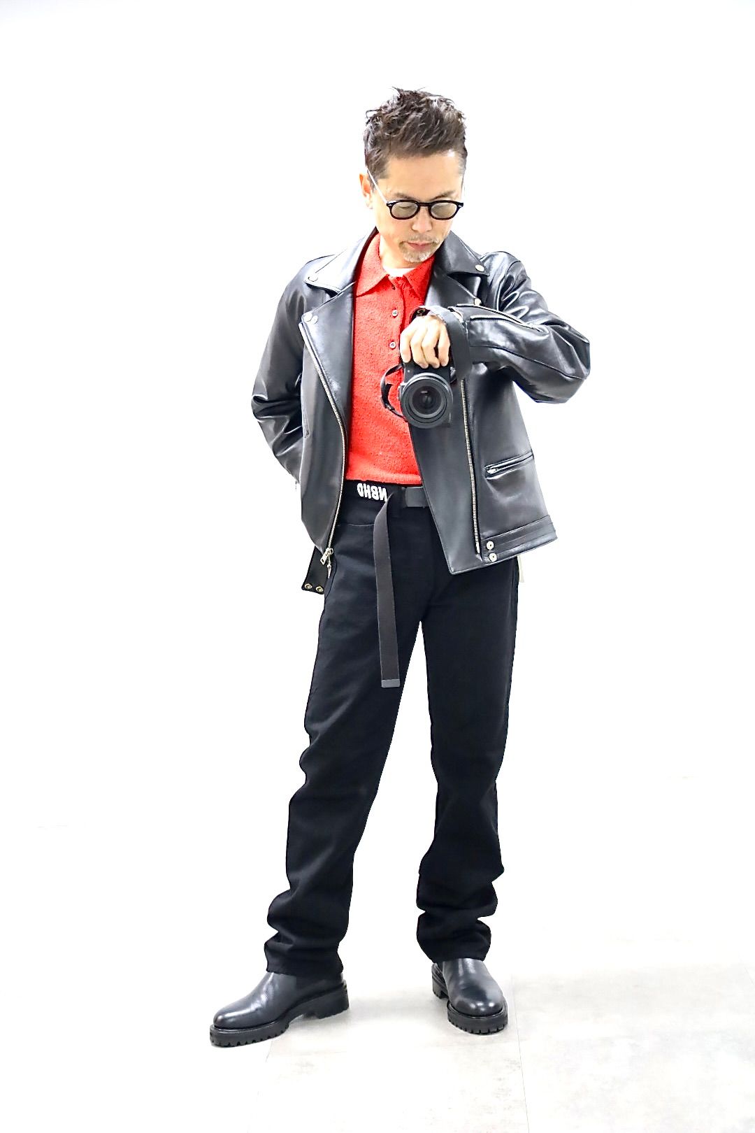 ©SAINT M×××××× 26SS BLACK DENIM PANTS/STRAIGHTスタイル