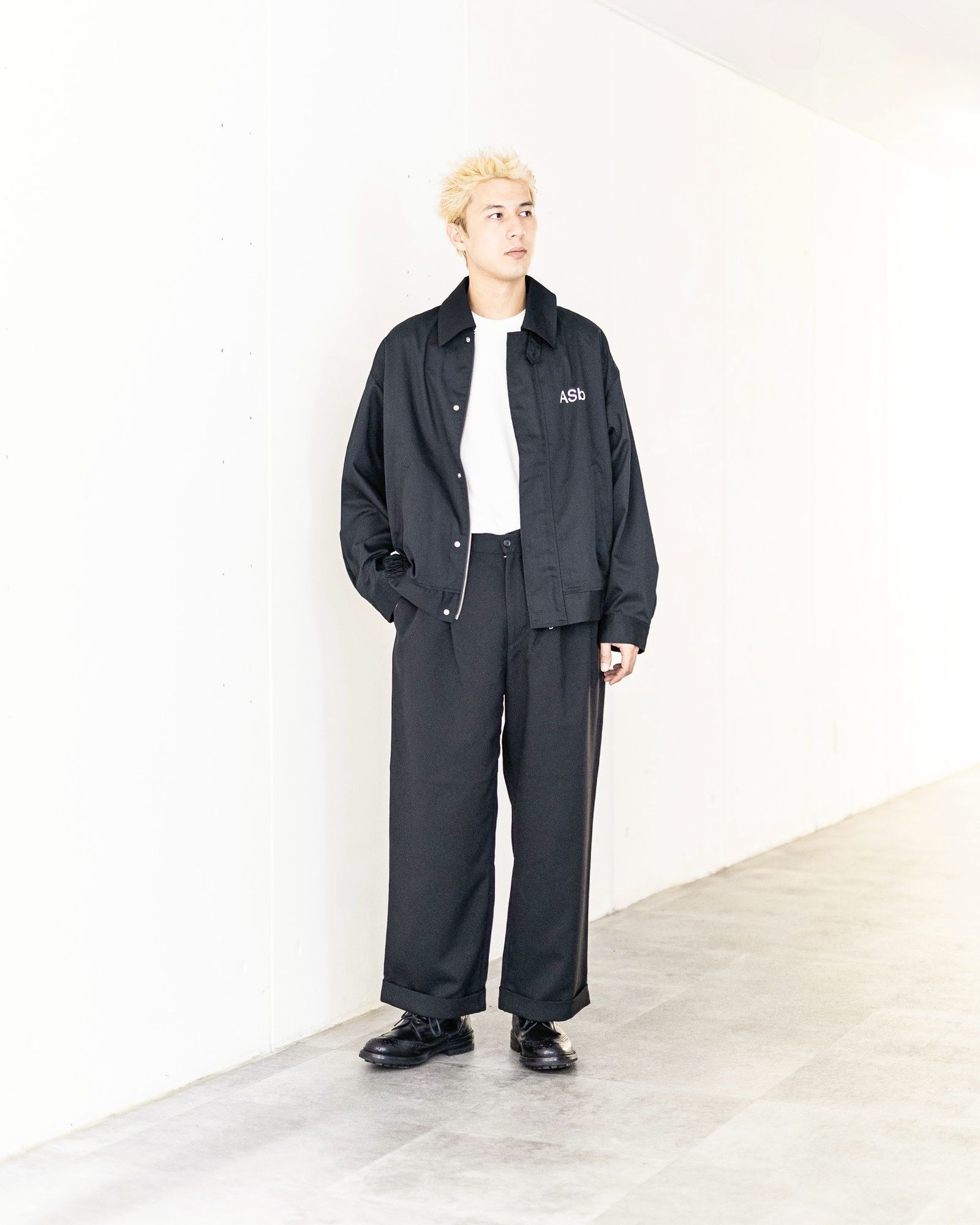フレッシュサービス SOLOTEX® FULFLAN WIDE TROUSERS(FSC253-40122)BLACK★8月30日(土)発売！