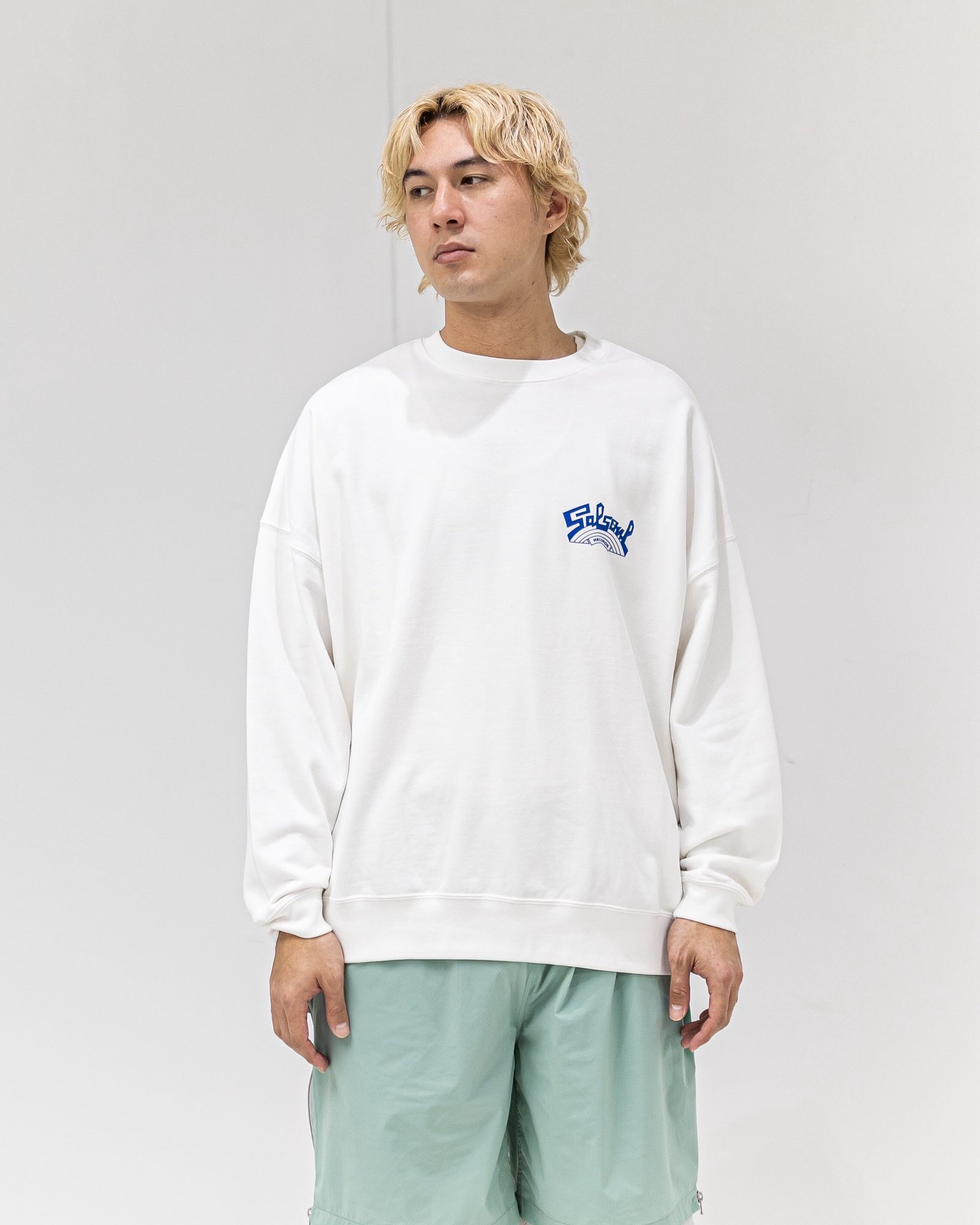 イズネスミュージック 26SS SALSOUL LONG SLE EVE T-SHIRTS(ISNES SMUSIC×SALSOUL)(ISNESSMUSIC×SALSOUL) (IMP7_03_SALSOULLST-01-1)WHITE☆新作発売！