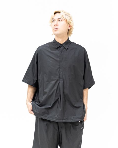 グラフペーパー 26SS PERTEX QUANTUM AIR S/S Pullover Shirt(GM261-50303)CHARCOAL☆3月28日(土)発売！