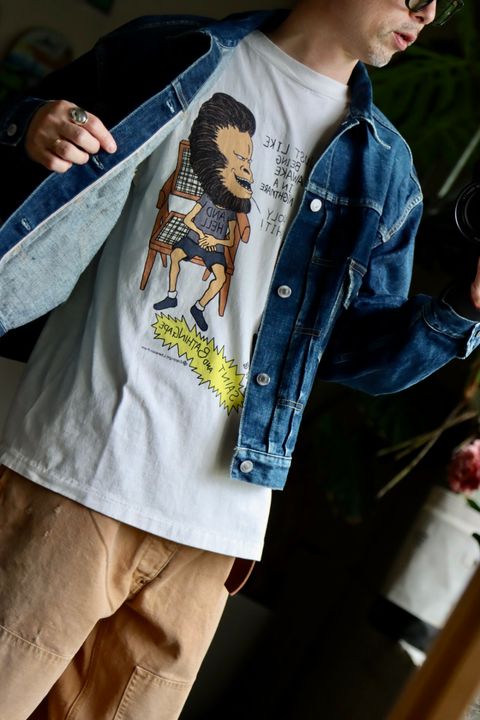 セントマイケルエイプコラボTシャツスタイル
