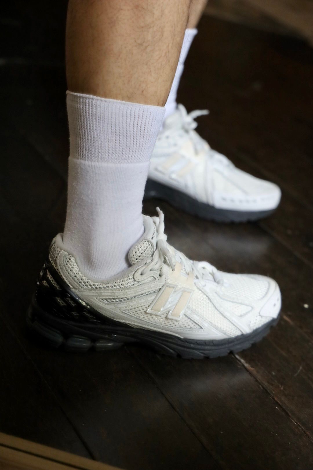 グラフペーパー ソックス 3-Pack Socks(WHITE)
