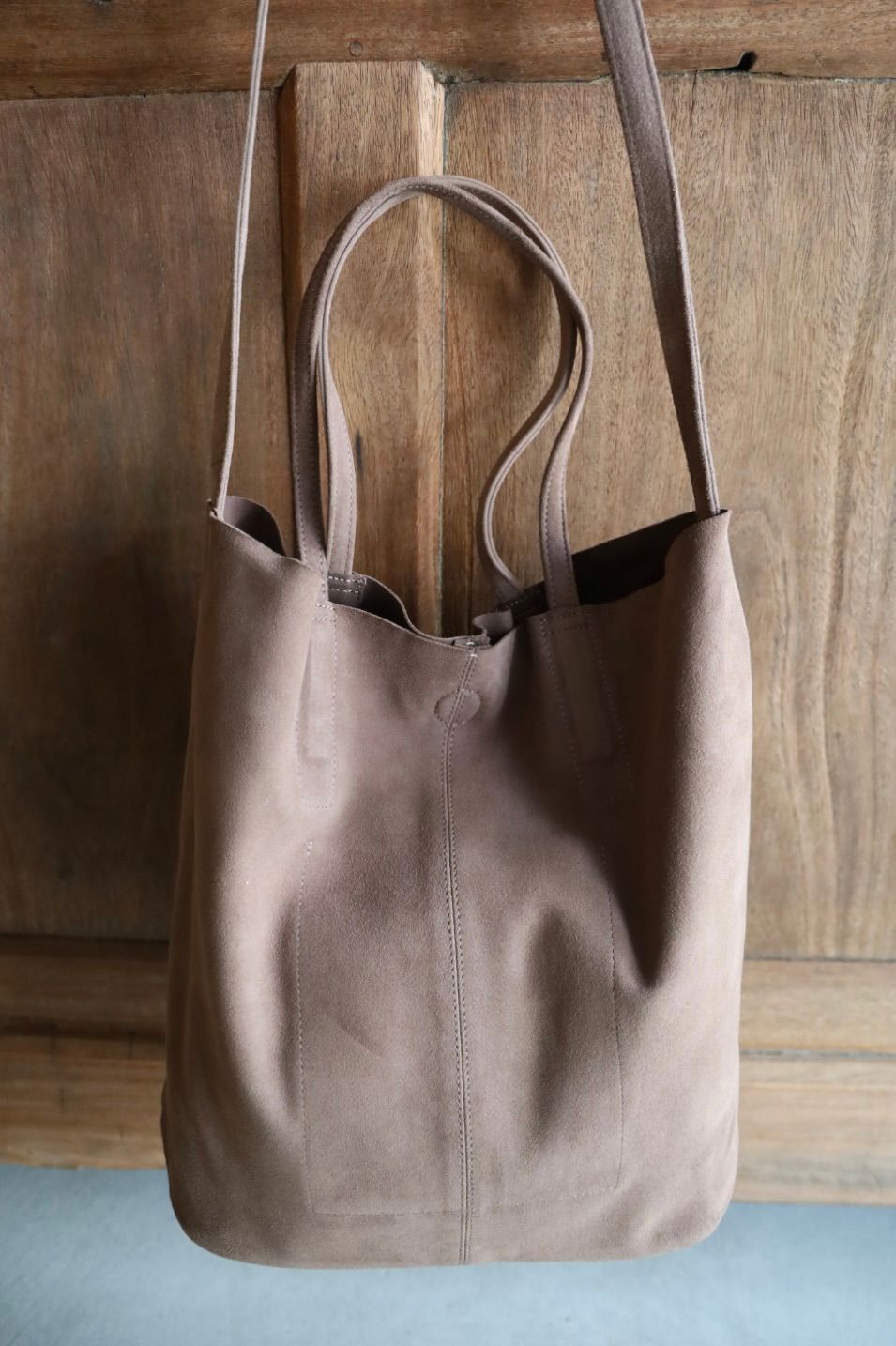 Morphee / モルフェトートバッグ 3WAY MIDIUM TOTE(SHORT)SUEDE [ELEPHANT]☆新作発売！