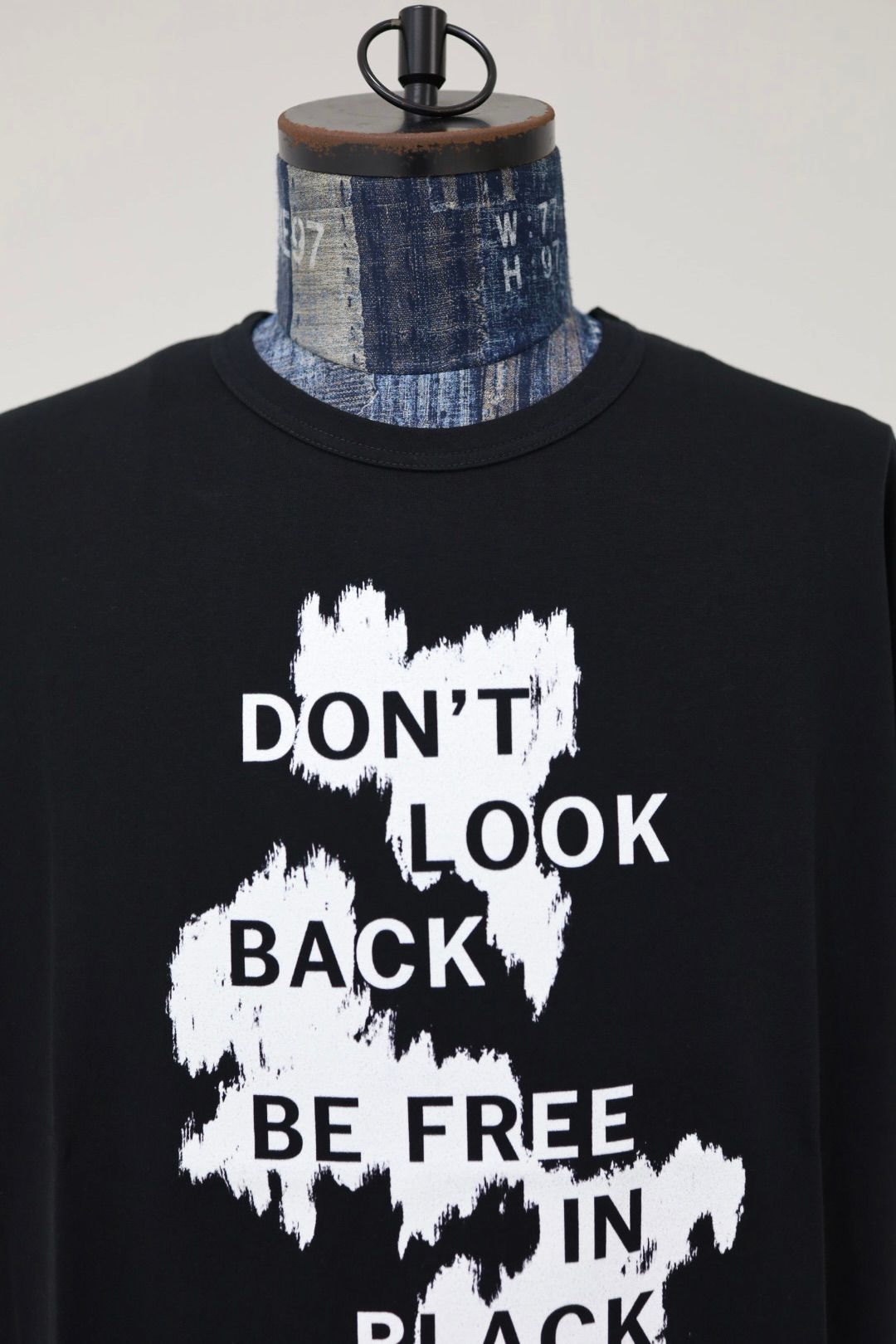 Yohji Yamamoto 26SS 半袖プリントTシャツ(HK-T78-985)BLACK★1月17日(土)新作発売！