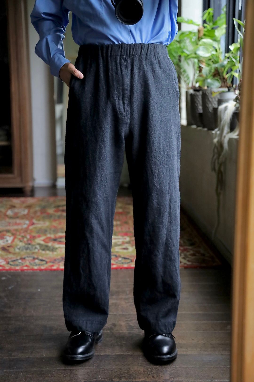 COMME des GARCONS HOMME 26FW ウールボアフリースベストスタイル