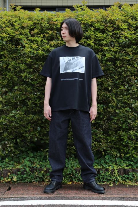 Graphpaper POET MEETS DUBWISE for Graphpaper Oversized Tee “WORDS AND SILENCE” style.2021.4.17.