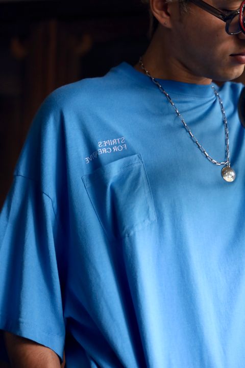 SFC SUPER BIG FLAT POCKET TEE MARK スタイル