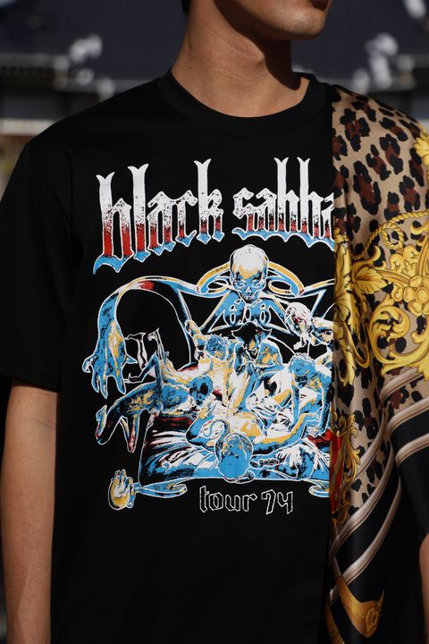 ジュンヤワタナベマン×BLACK SABBATHコラボシルクスカーフTシャツ 新作発売！