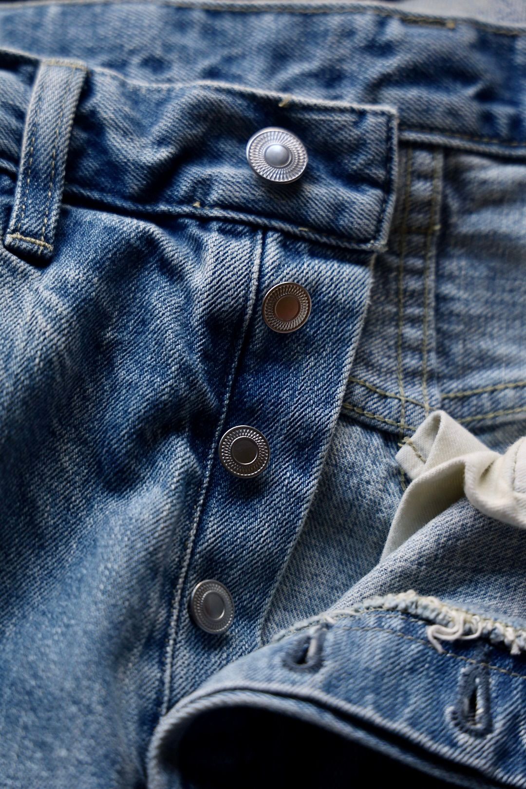 A.PRESSE - アプレッセ 25SS Washed Denim Pants(AP-4006)INDIGO A.PRESSE - アプレッセ 25SS Washed Denim Pants(AP-4006)INDIGO