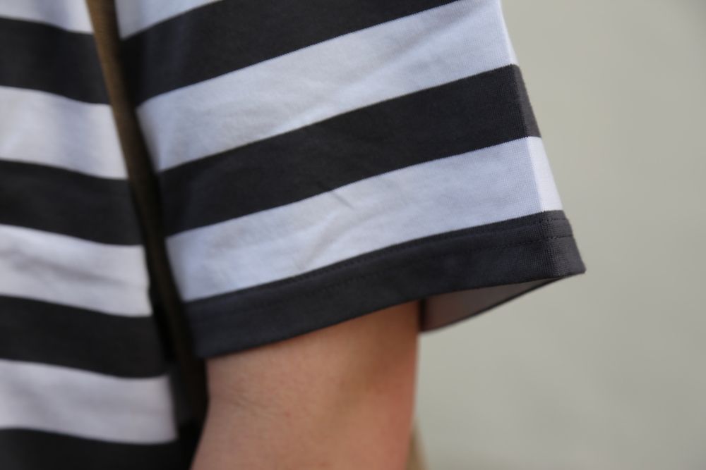 Graphpaper Border S/S Pocket Tee(GU211-70146B) style.2021.3.7