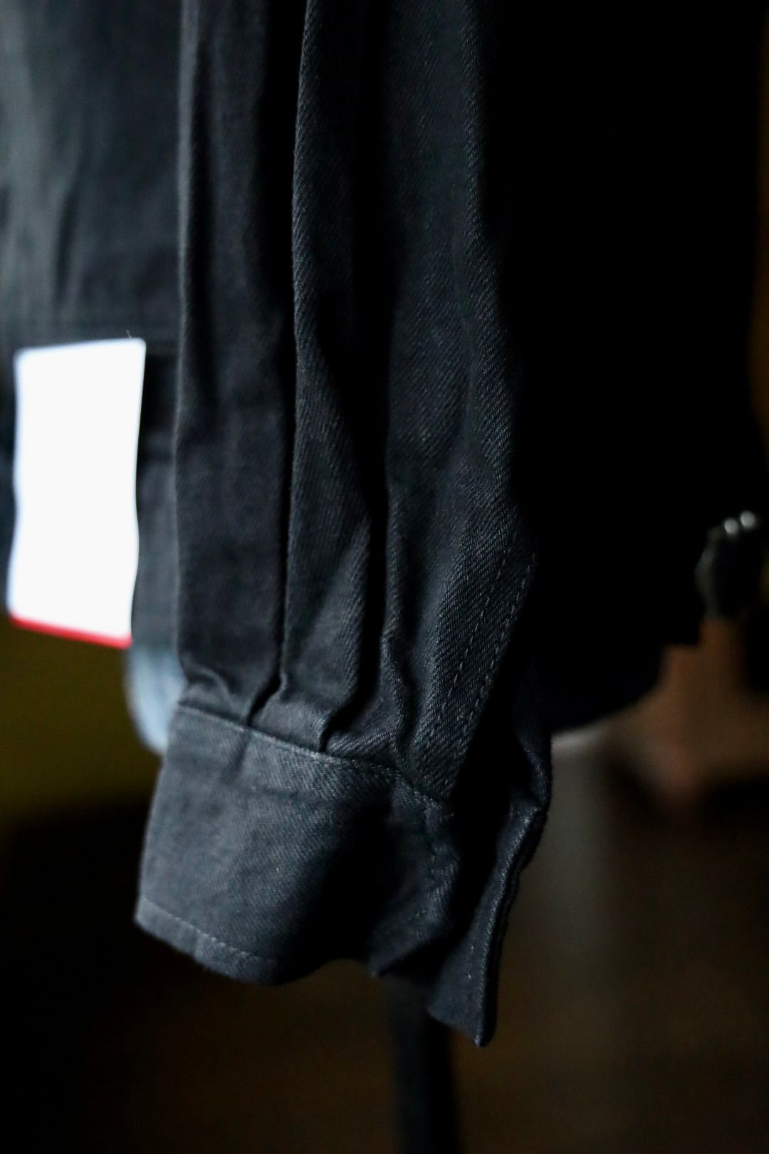 グラフペーパー Selvage Denim Zip Jacket(GU253-20056RB) BLACK_WASHED