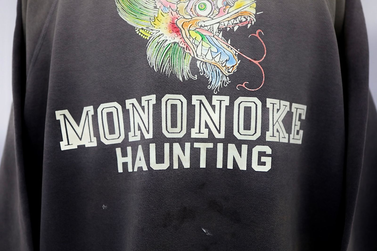 モノノケ・メイド CREW NECK SWEAT_龍 (MT-MK8-0000-013)CHARCOAL☆オンライン4月11日(土)発売！