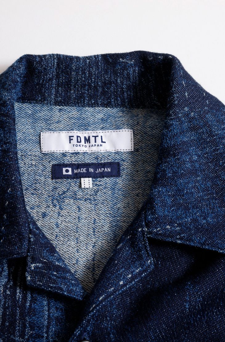 ファンダメンタル 26SS BORO S/S SHIRT RINSE(FA26SH27R)INDIGO☆新作発売！