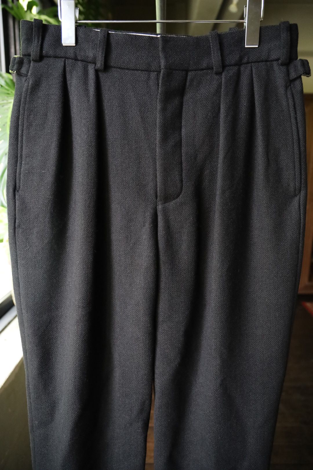 A.PRESSE - アプレッセ Tweed Trousers(24AAP-04-07H)BLACK | mark