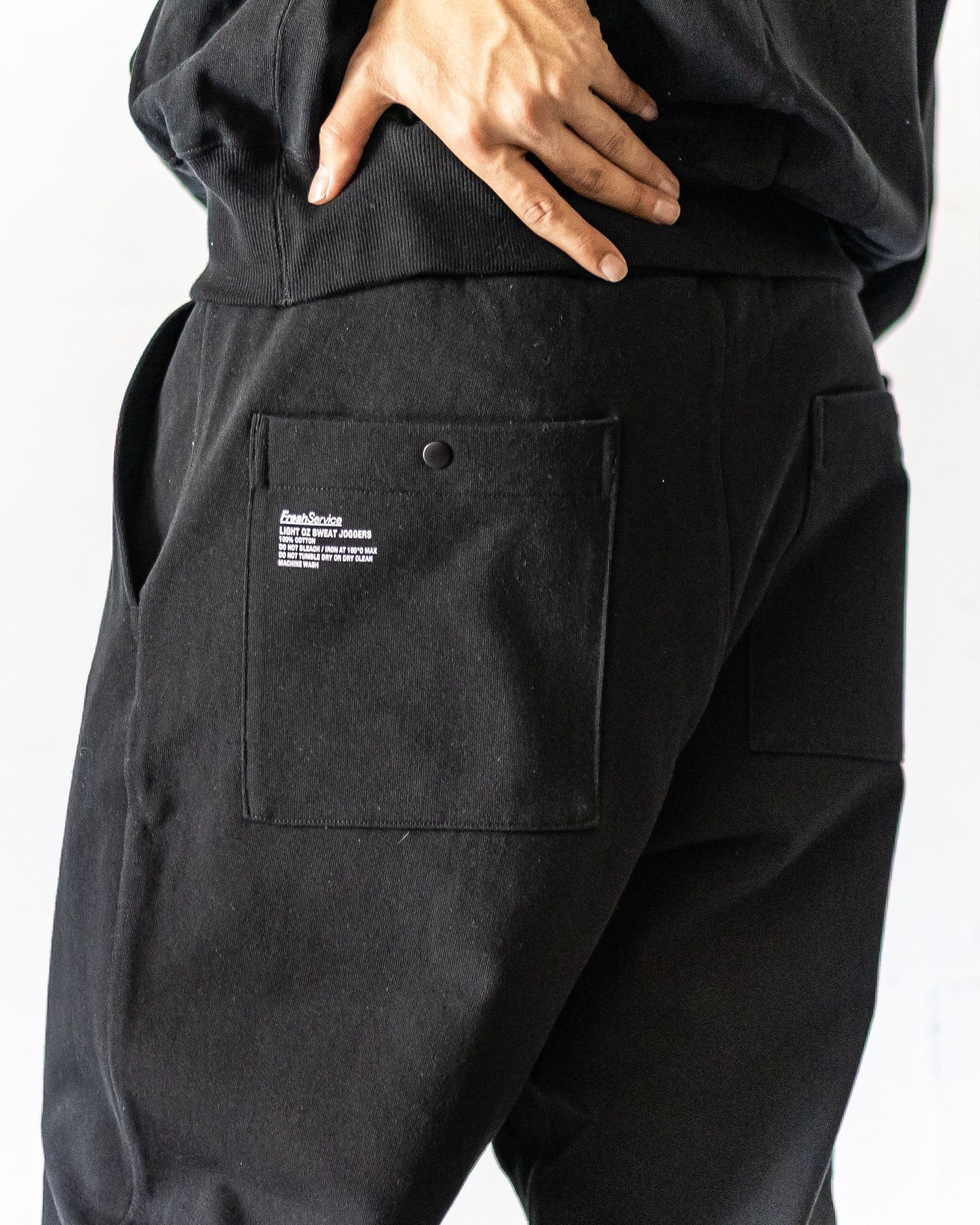 フレッシュサービス LIGHT OZ SWEAT JOGGERS (FSC253-70103B)BLACK☆9月6日(土)発売！