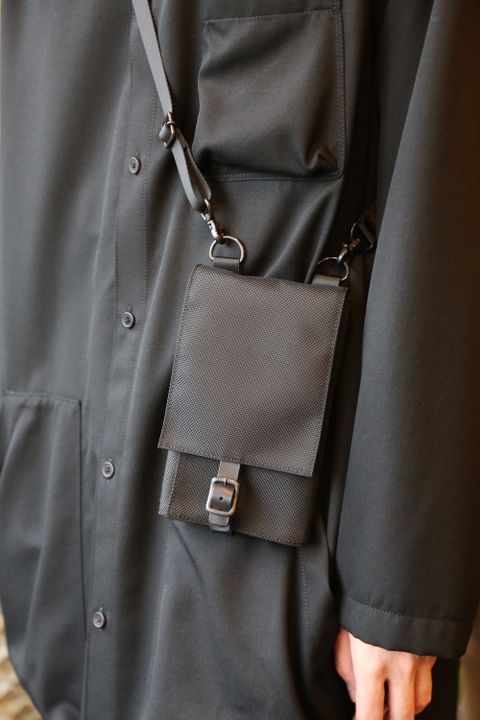 yohji yamamoto pour Homme フェスポーチ(HR-A04-660)style.2020.7.3.