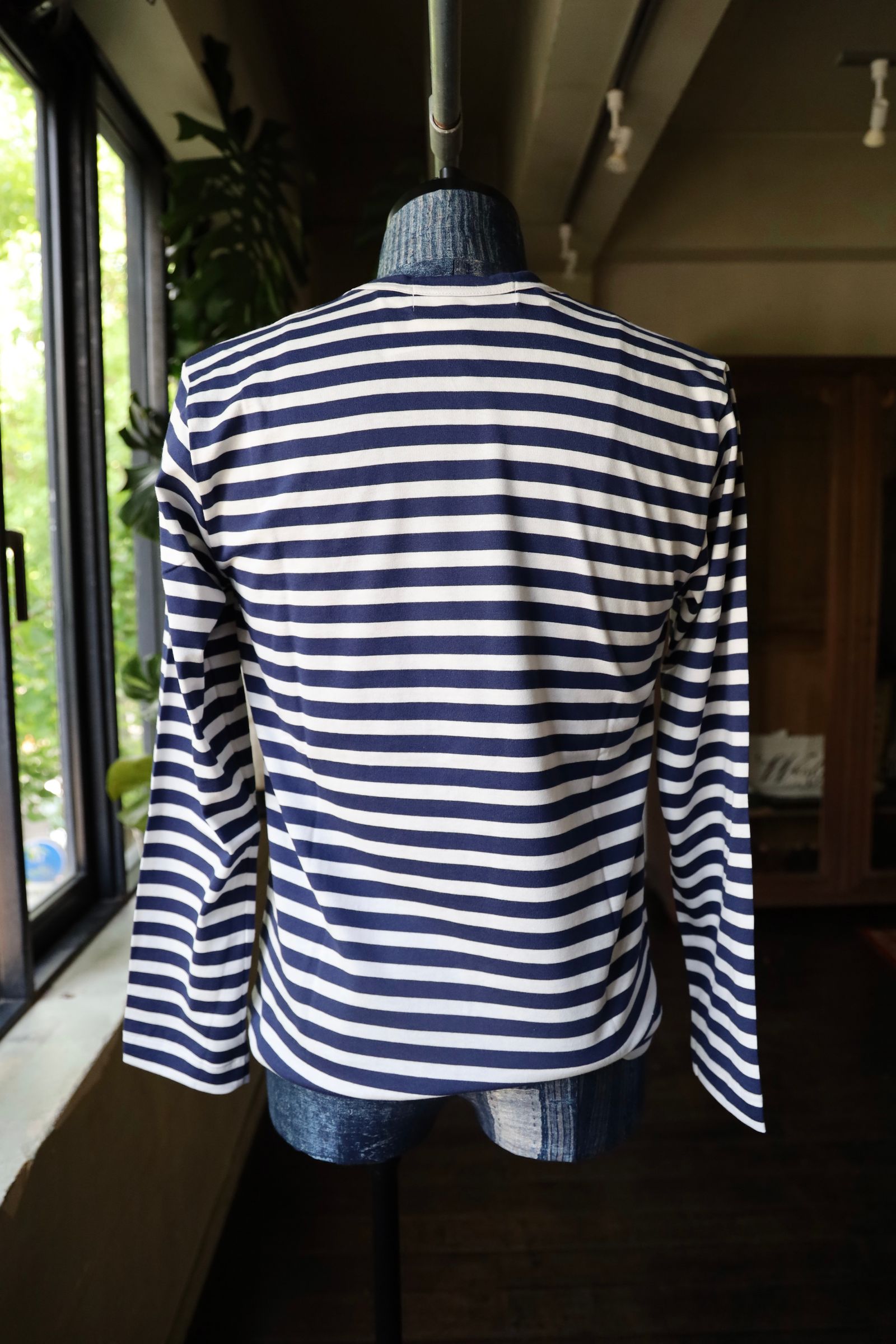 プレイコムデギャルソン ボーダーTシャツ (BLUE/WHITE)☆11月1日(土)再入荷！