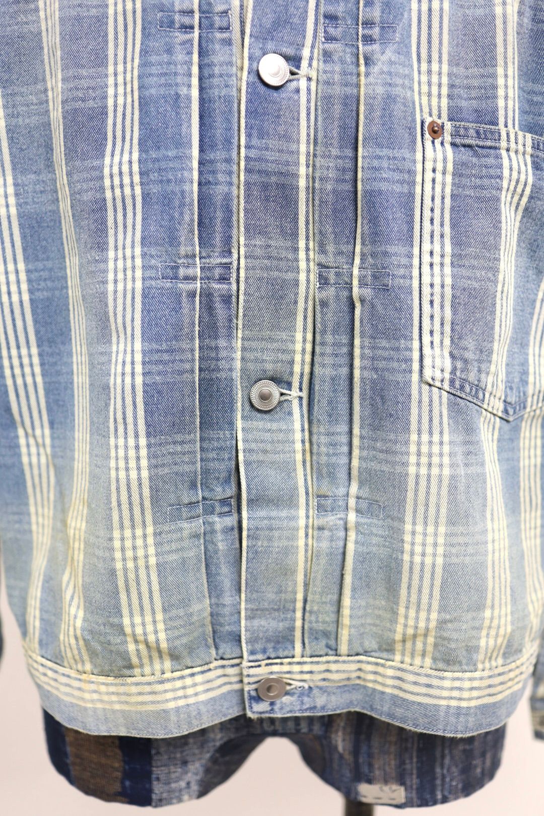 アプレッセ 2026 STYLE1  デニムジャケット No.213 Indigo Palaka Denim Jacket(26SAP-01-46)CHECK☆4月11日(土)発売！