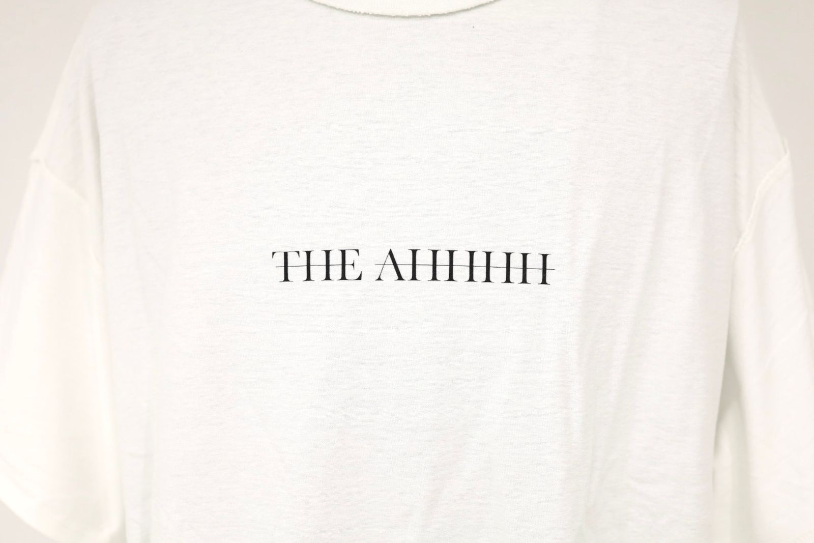 イズネスミュージック 26SS THE AHHHH T-SHIRTS (IMP7_17_NABET01)WHITE☆新作発売！