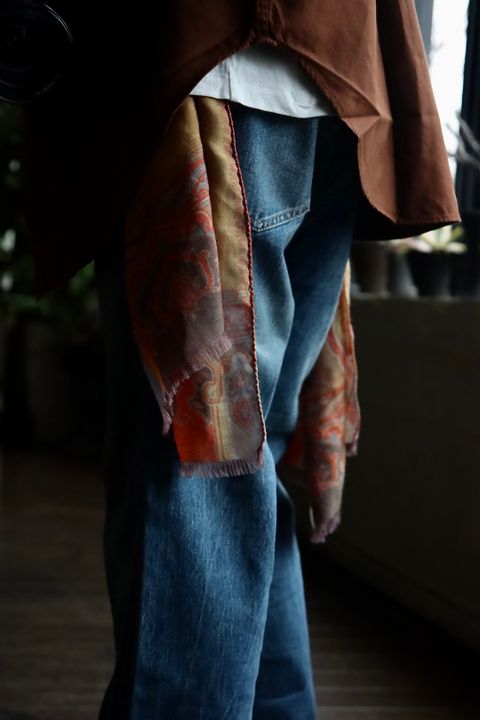A.PRESSE 23SSデニム Washed Denim Pants E(23SAP-04-24H)BLEACHスタイル