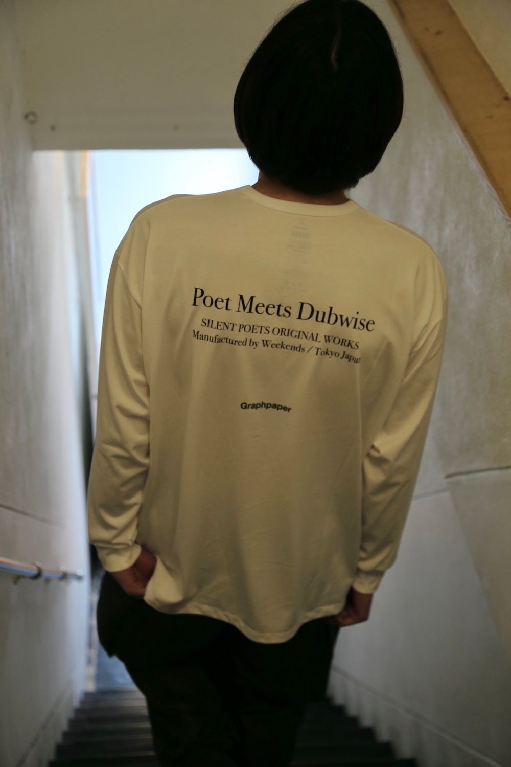 Graphpaper「Poet Meets Dubwise for GP Jersey L/S Tee ”SUN” 」本日