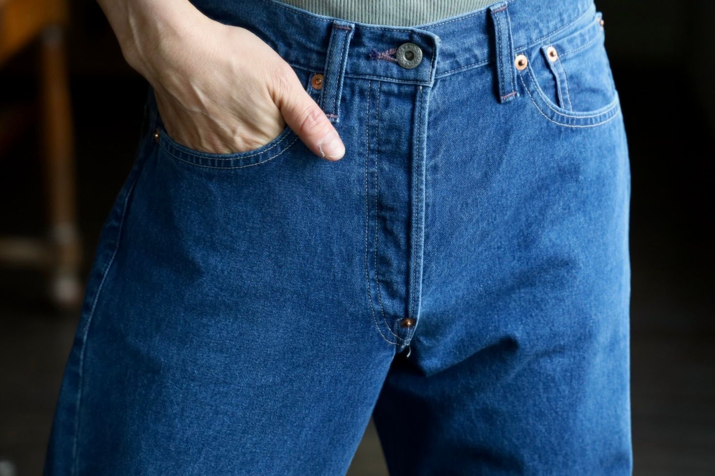ファウンダ 25SS DENIM PANTS(015FD251008)ONE WASH