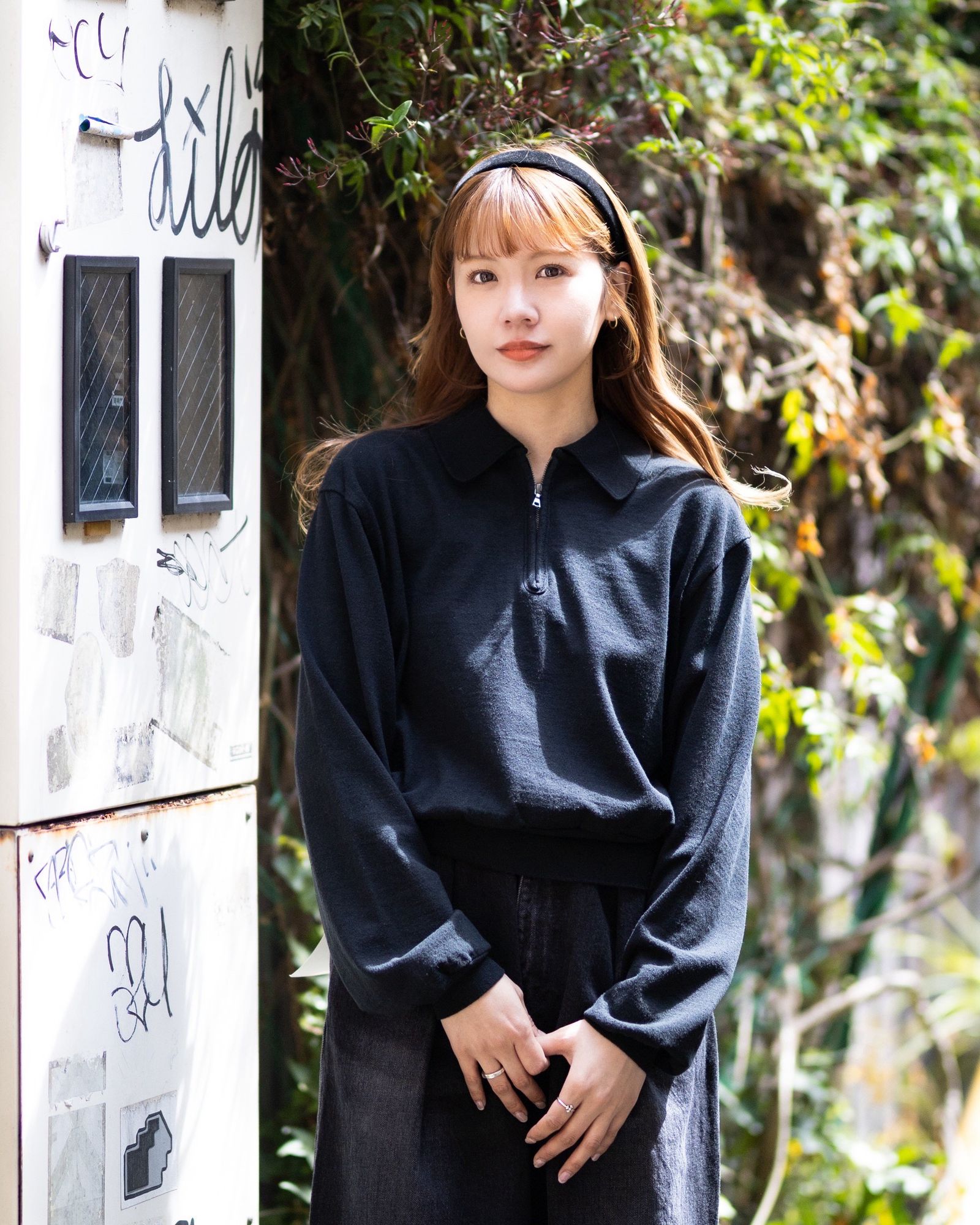 blurhms 新作 Co/Silk Nep Harf-Zip P/O style.2026.4.8