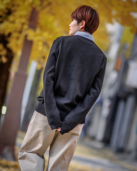 PLAY COMME des GARCONS 新作ROUND NECK CARDIGAN style.2024.12.9