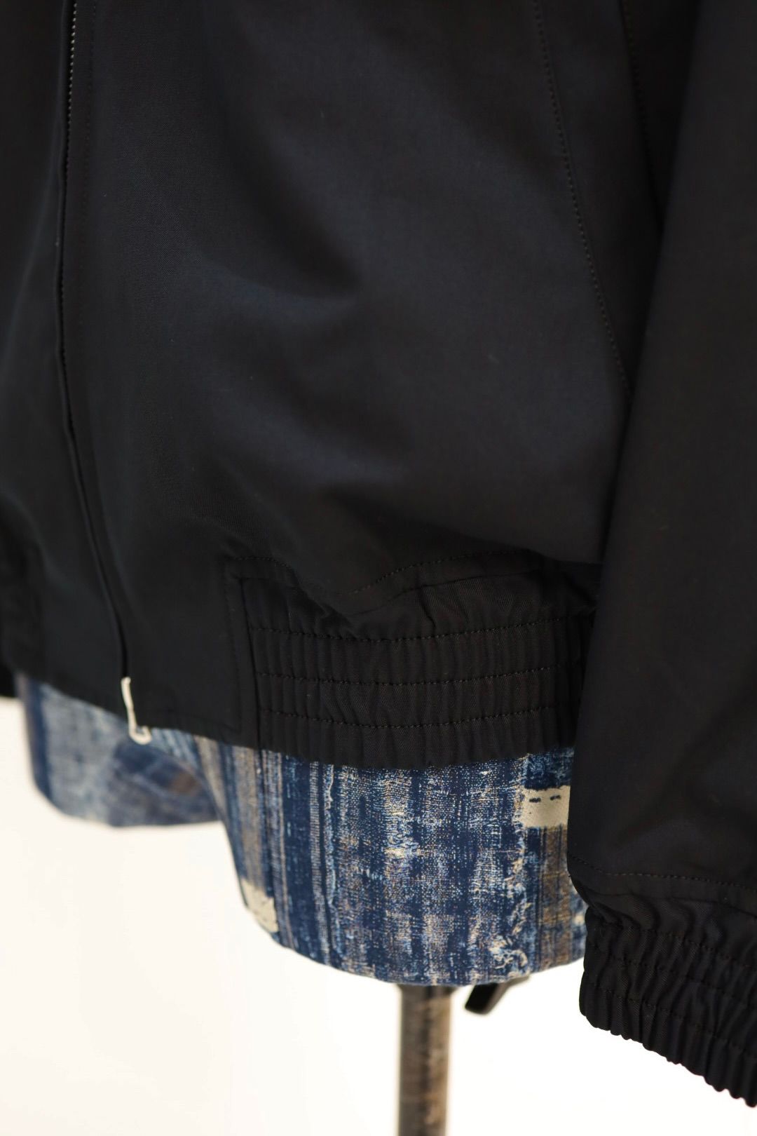 コムデギャルソンオム26SS 綿先染強撚サージジャケット(HQ-J007-051)BLACK☆2月6日(金)発売！