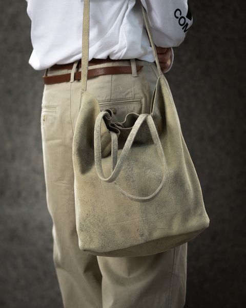 Morphee / モルフェトートバッグ 【SHORT】 3WAY MIDIUM TOTE ANTIQUE SUEDE(MS-ASYE)YELLOW ECRU☆新作発売！